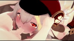 【原神 可莉 #02】群交 3D 色情动画。