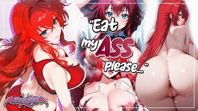 HENTAI JOI - Риас Гремори доминирует над тобой и давит тебя своей толстой