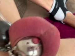 Sissygasm Cumshot Compilation - Screenshot 2 of 16 - Chastity Cage