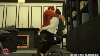 The CEO Is Seduced By A Ginger Intern For Office Fuck Sims 4