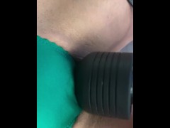 Tied to bed and teased before fucking 2