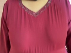 Big Ass Anippe Waiting for Your Big Cock, She want you Destroy her Big Butt - Arab Girl with Burqa