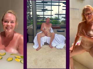 Masturbating and Flashing in Bali