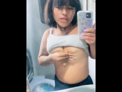 I woke up with swollen nipples and look what happened