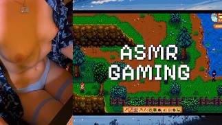 ASMR Gaming + Nudity 🩵 Moving Into Stardew Valley