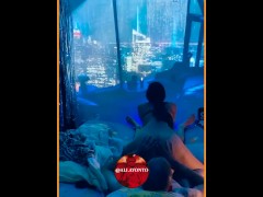 Romantic section during storm with big ass Latina 18+ fucked by tattooed skinny guy Spectacular porn