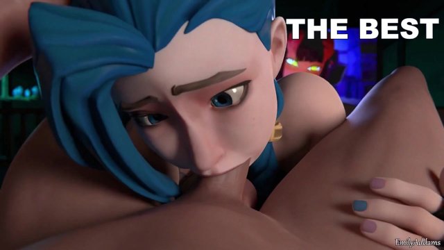 Jinx chupa una gran polla apasionadamente