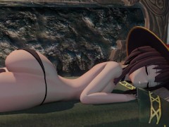 Megumin's forgetful figure