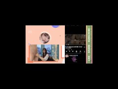 【乳首あり】透けスク水のクチュクチュ亀頭責めで情けなく足を痙攣させるM男【ゆなぱんちゃんねる】 - Screenshot 16 of 16 - Swimming