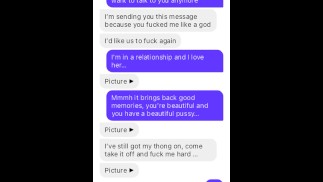 My ex girlfriend send me a message – SexyTexto