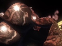 Goth Chick Gives It Up On The Jet Ski ~ Second Life