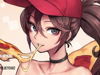 Femboy Pizza Boy Wants An Extra Tip~