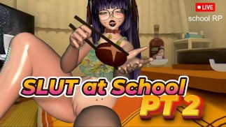 School Slut brings you over their apartment
