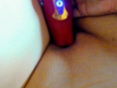 縞パンはいた女のおもちゃオナニー。 - Screenshot 7 of 16 - オナニー