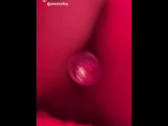 showing my pussy