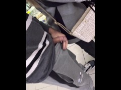 sucking one soft dick in the supermarket