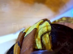 Saudi Hot Woman with Big Ass & Huge Boobs Indian Maid Role play & wearing Saree Blouse before Fuck