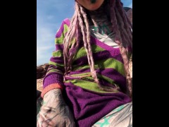 Van Life Fucking Adventure An Outdoor Hardcore Fun and Wild Nature Blowjob and Pussy Play Experience