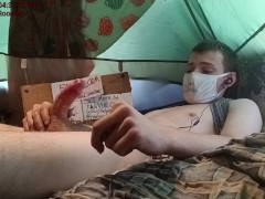 Bisexual male muscular you man fucks his ass with marker and explored all over