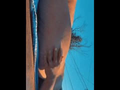 Backyard Shenanigans - Screenshot 14 of 16 - See Through Dress