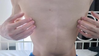 Nipple massage after gently massaging the nipples to make them sensitive
