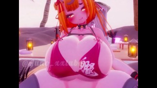 Pervert doggie, please smell between my boobs💕