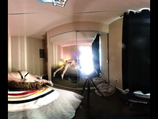 [VR 360 Trailer] Cum into their room & catch Landon sucking Bobby