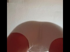 Watch me work out my sweaty pussy over your face