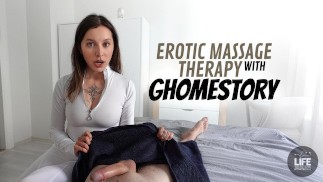 Massage érotique et sexe dans tous les trous avec Ghomestory💋
