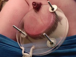 CBT Fetish Scrotum Flesh Pancake Twister