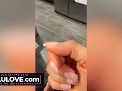 Big tits babe roleplays nurse gives YOU dirty talk JOI, behind scenes naked fun & more - Lelu Love