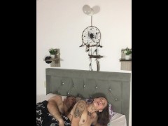 I fill my neighbor's pussy with milk