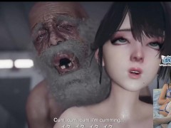  ahhhh they took this too far!! ultra cute hentai girl FUCKED SUPER UGLY TEACHER | Aoi s Past ❌