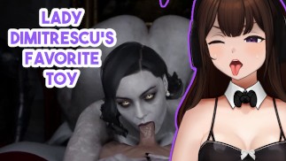 sluuurp 🫨 Lady Dimitrescu is your dom and sucks your pathetic little cock. Resident Evil Hentai