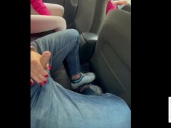 Wild UBER ride home ended with blowjob