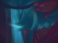 I was tied and went through a rough deepthroat to tears in a hotel room