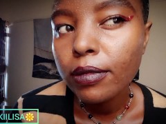 Sweat fetish:glistening hot miss