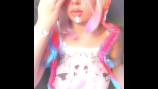 Нуждающийся стример перегружает OMG Angel Kawaii Kangel