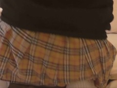 素人 彼氏持ちのJKに電マでオナニーしてる所見せてもらった。途中からパンティーぐしょぐしょになってる。 1/16