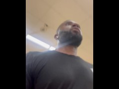 PUBLIC- ALMOST CAUGHT MILKING BBC WHILE AT THE GROCERY STORE GETTING MILK - Screenshot 15 of 16 - Public Masturbation