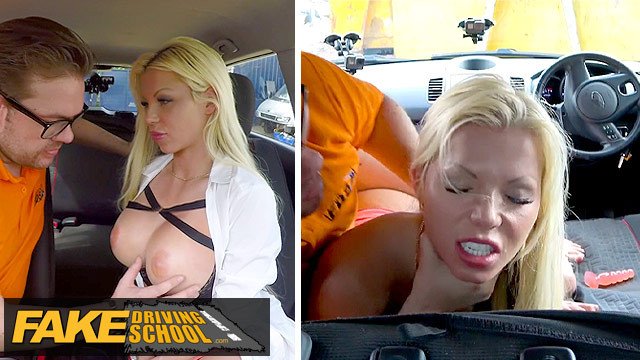 Darmowe porno Fake Driving School - Test my TITS and then fuck my ASS