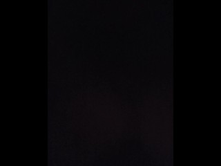 I get stretched and choked in a very dark room. This video horrible but, at least I cum!