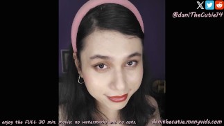 сексуальный транс снов DaniTheCutie сидит на тебе, пока интимно сосет твой член JOI