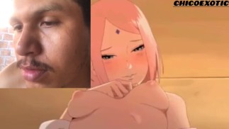 Sakura es follada por Naruto hentai sin censura