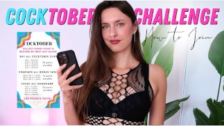 COCKtober Challenge: join Goddexx Daphne's month long encouraged bi challenge!