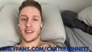 Straight Boy HOLE Play and Cum!