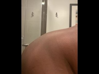 THICC BOY SWALLOWS HUGE BRICKZILLA DILDO   BIG BLACK DICK IN THICK ASS