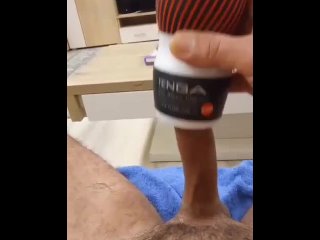 I masturbate, with Tenga fleshlight, I enjoyed it a lot, a lot of sperm