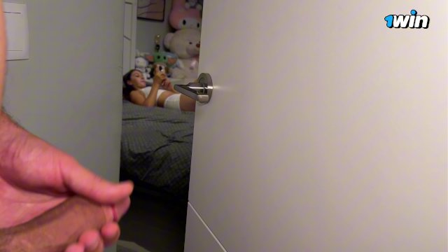 Day 7 - I Jerked Off On My Step Sister But She Caught Me And I Fucked Her Mouth Hard - Cum In Mouth