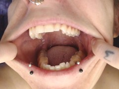 Climb inside Wide Open teeth Tongue Mouth Show